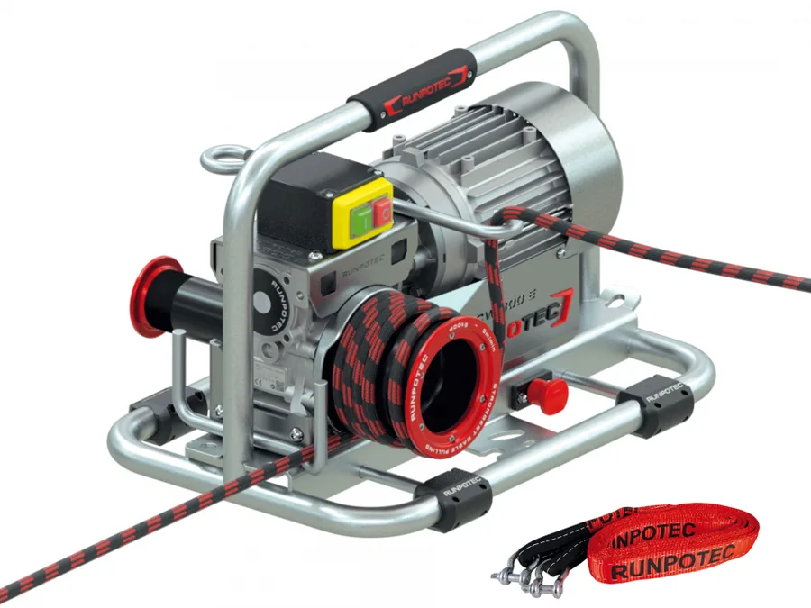 CW 800 E capstan winch without trolley