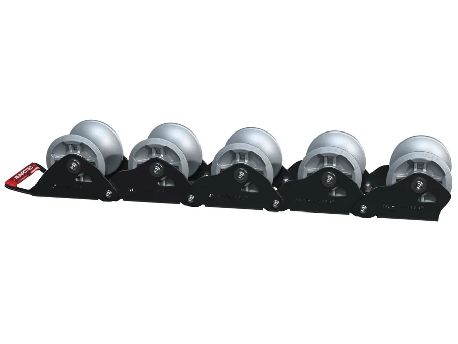 Cable guide roller chain - 5-part