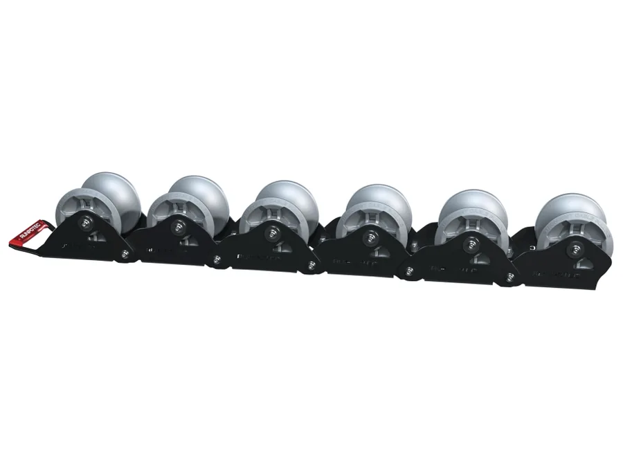 Cable guide roller chain - 6-part