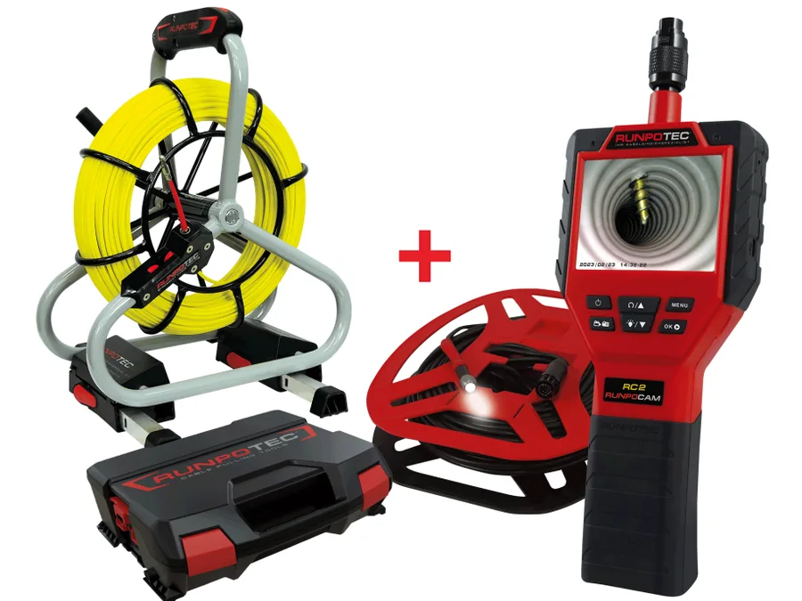 RC2 kamera 50m + Profi Set Ø 4,5mm 50m