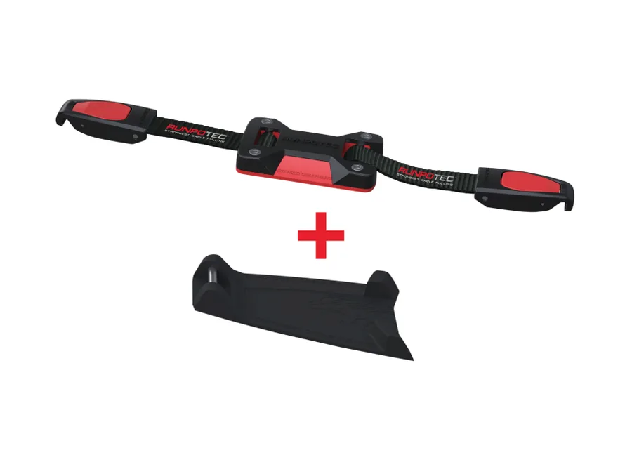 Klips sistemli kemer + bağlantı pedi 120cm
