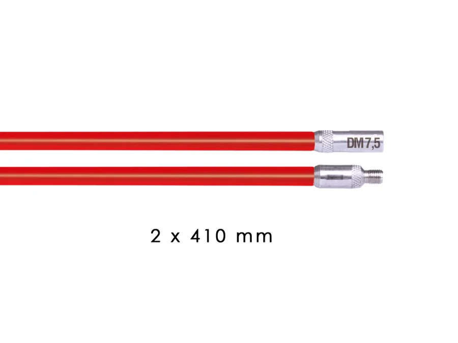 RUNPOSTICKS red (hard) - 2 x 410 mm